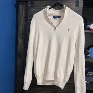Ralph Lauren size large cream colored pullover